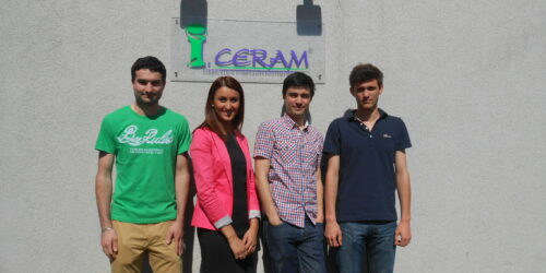 4 stagiaires à I.CERAM 2